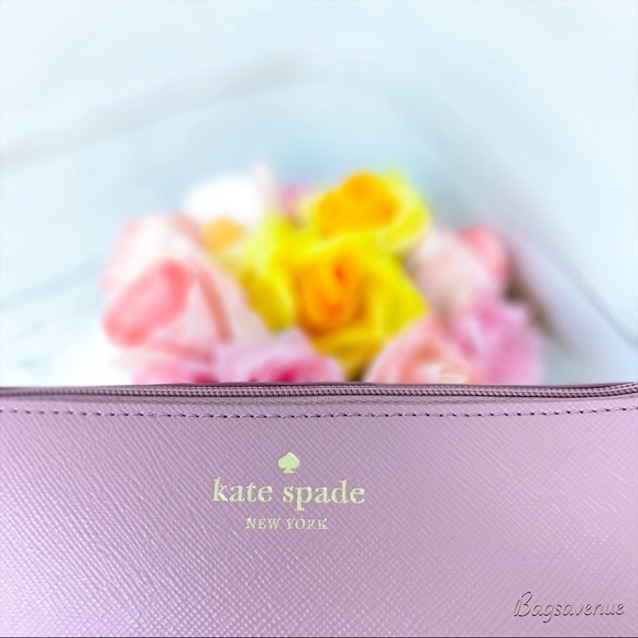 Kate spade cosmetic Shiloh glitter peony pouch - Picture 6 of 7